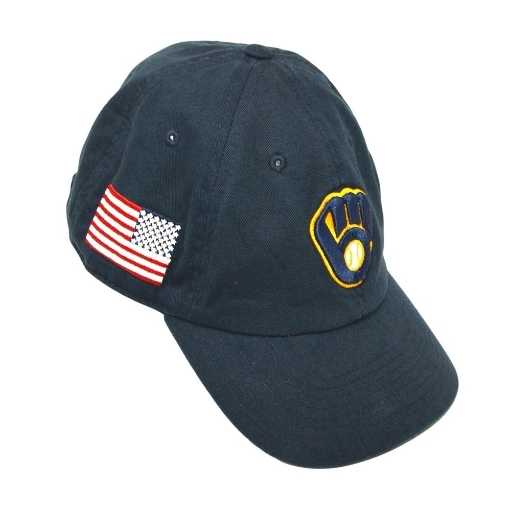 Milwaukee Brewers Fan Favorite Genuine Merchandise Curved Bill Baseball Cap‎